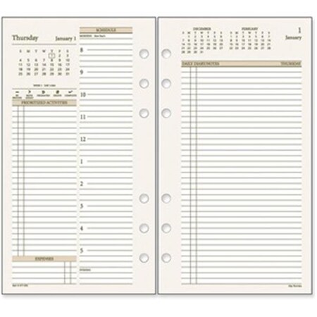 Day Runner Day Runner AAG471225 4 x 6 in. Undated Day Runner PRO Planner Refill AAG471225